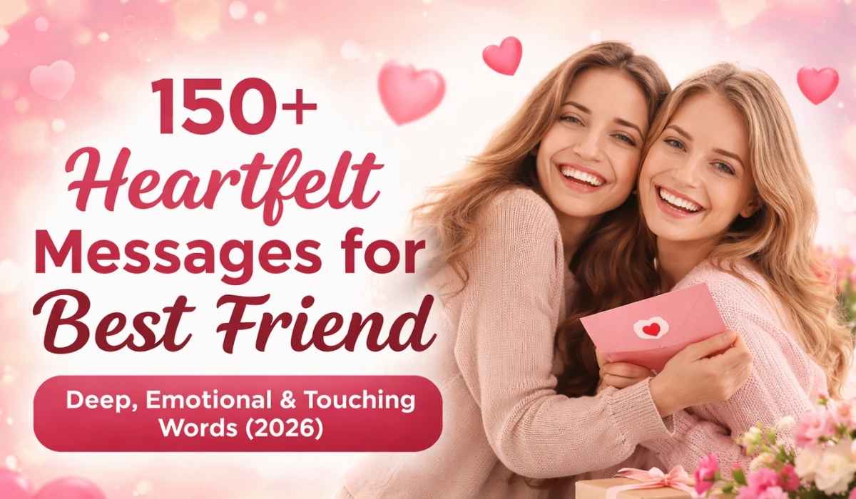 heartfelt messages for best friend