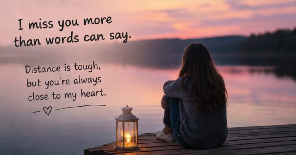 Missing You, Heartfelt Message for Best Friend 