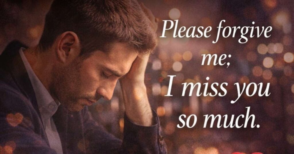 Sorry Messages For Boyfriend