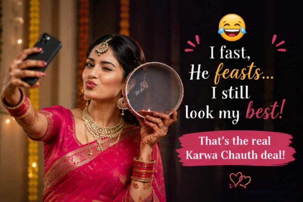 Funny Karwa Chauth Captions for Instagram