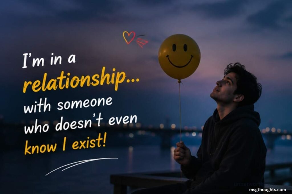 Funny One Side Love Captions for Instagram
