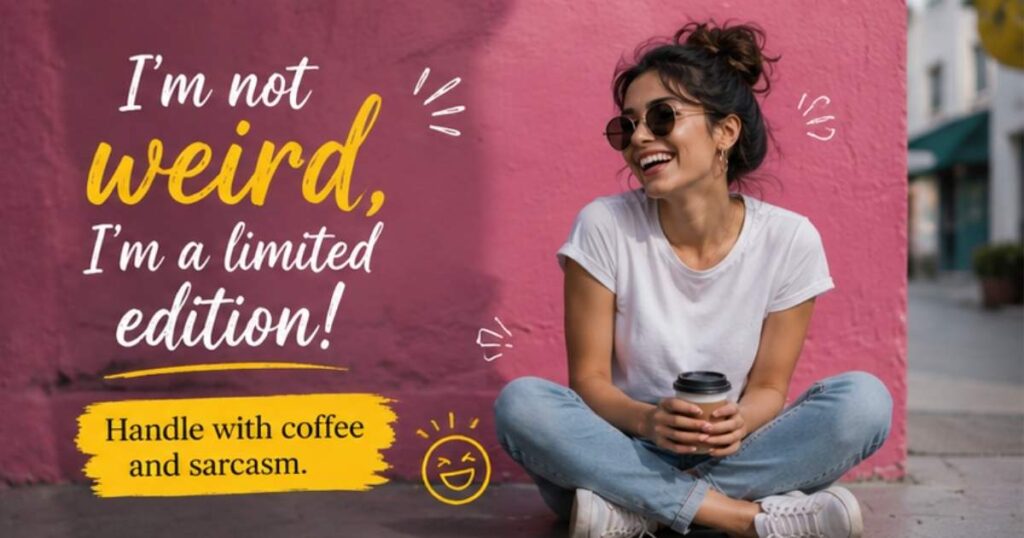 Funny Self Captions for Instagram