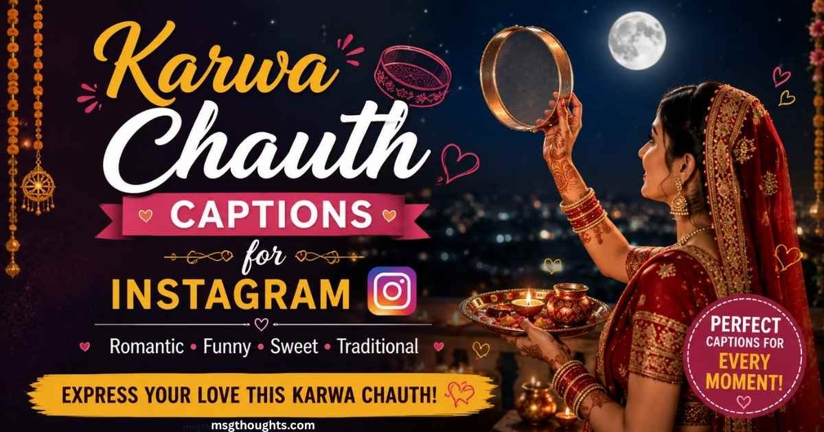 Best Karwa Chauth Captions For Instagram