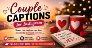 Best Couple captions for instagram in 2026