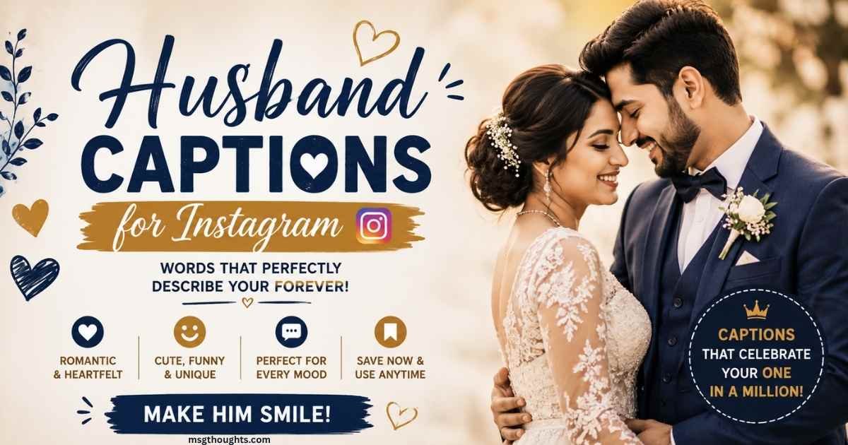 best husband coptions for instagram in 2026