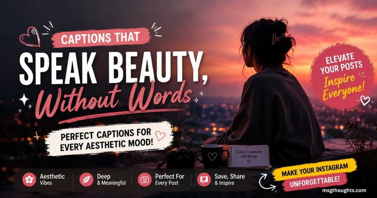 Best Aesthetic Captions for Instagram in 2026