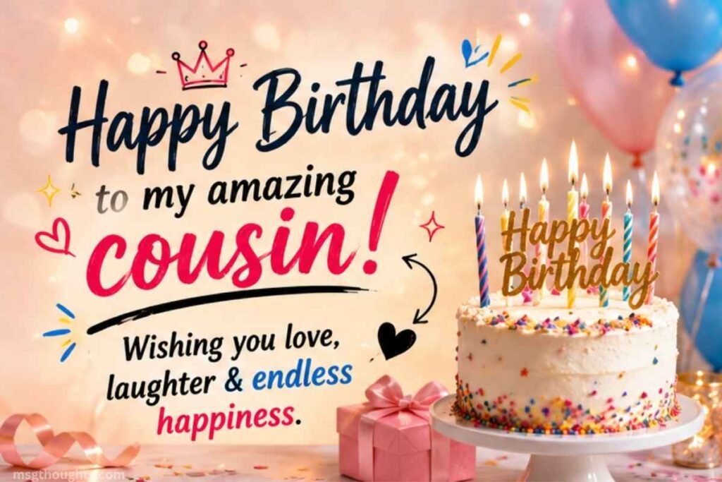 Cousin Birthday Captions For Instagram