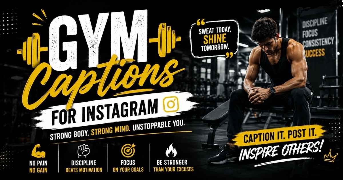 gym captions for instagram