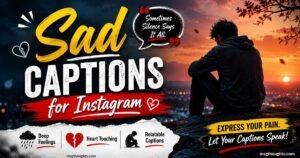Sad Captions for Instagram
