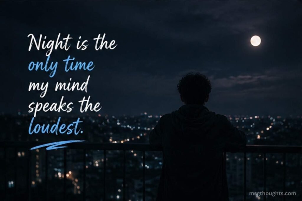 Sad Captions for Night