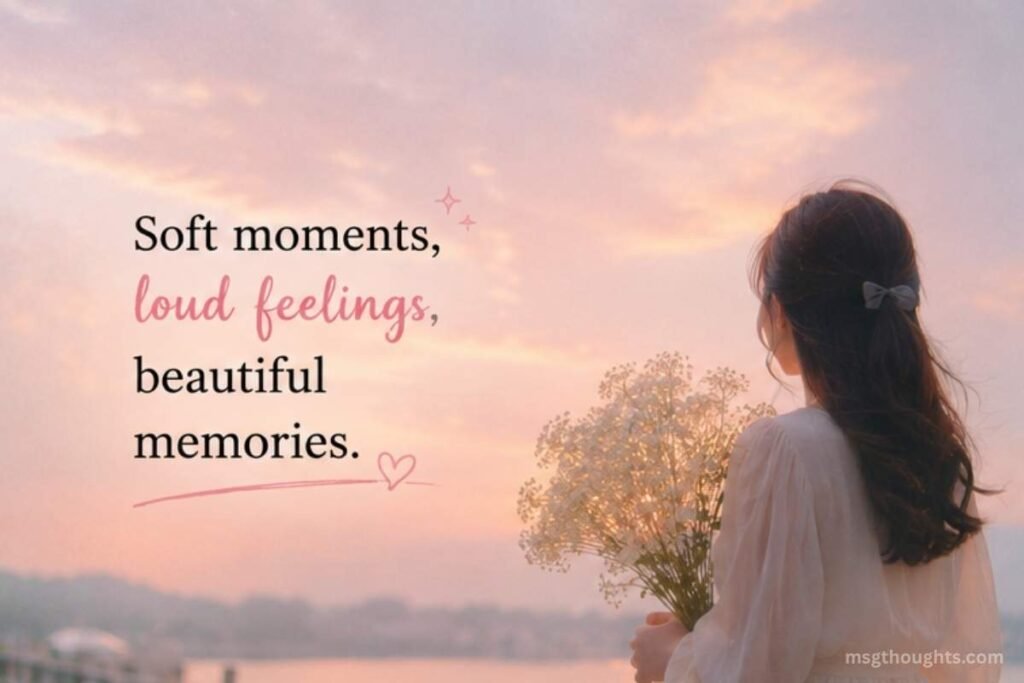 Soft Aesthetic Captions for Instagram