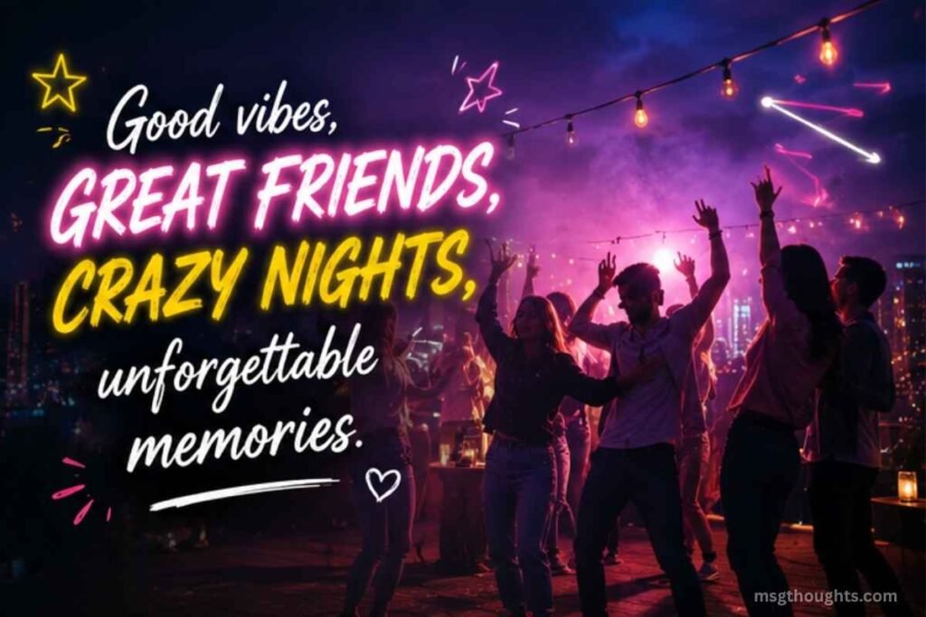 Unique Night Out and Party Captions for Instagram