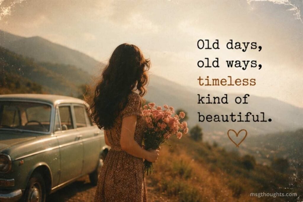 Vintage Aesthetic Captions for Instagram