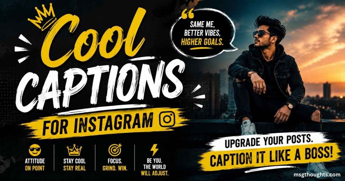 best cool captions for instagram