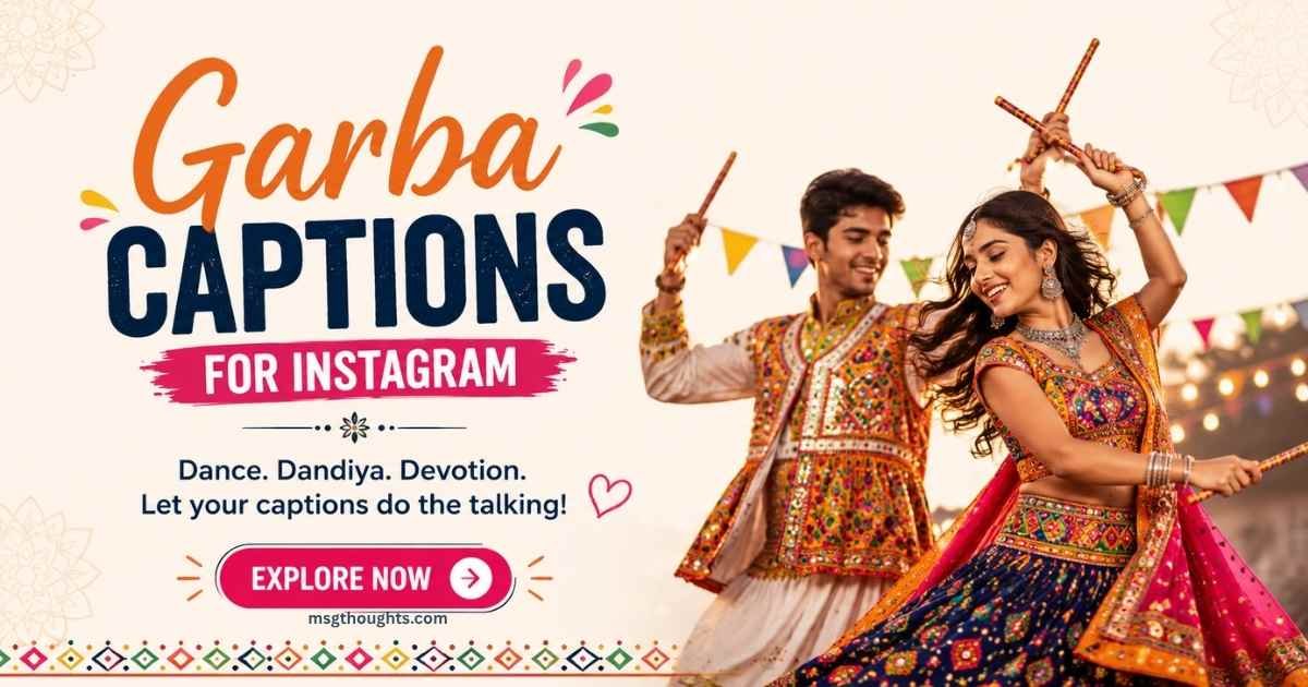 Garba Captions for Instagram