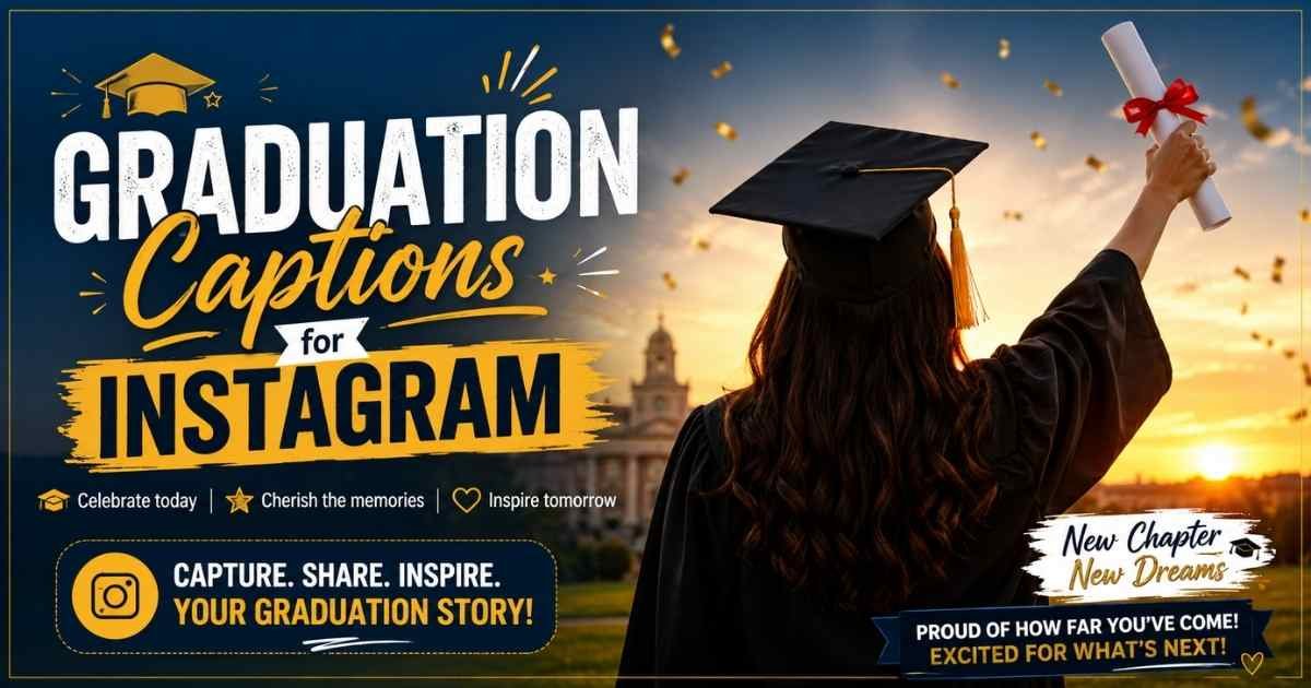 best graduation captions for Instagram
