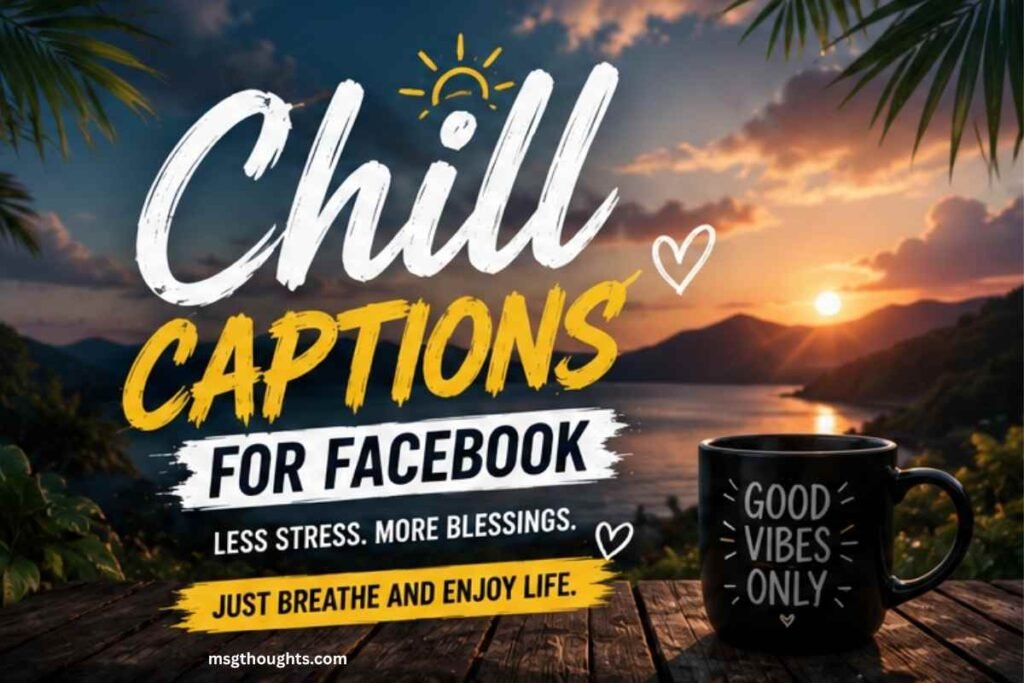 Chill Captions for Facebook