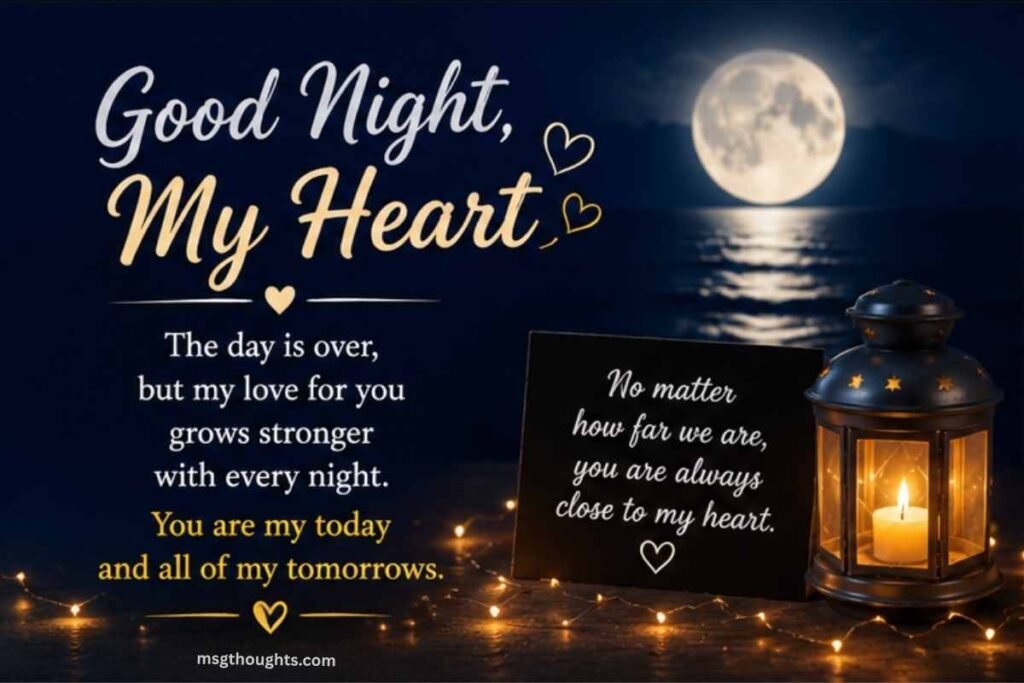 Deep Good Night Messages for Her