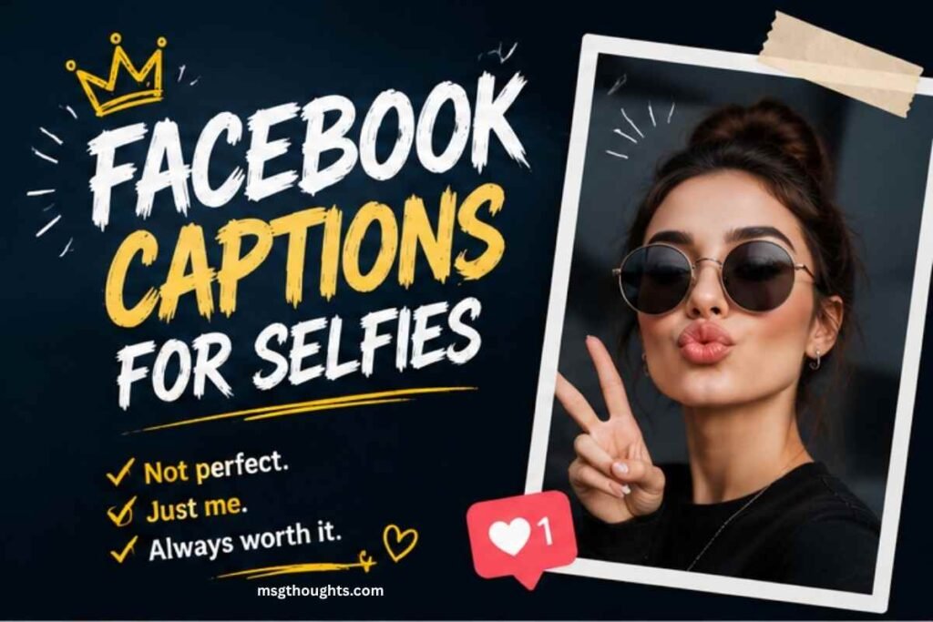 Facebook Captions for Selfies