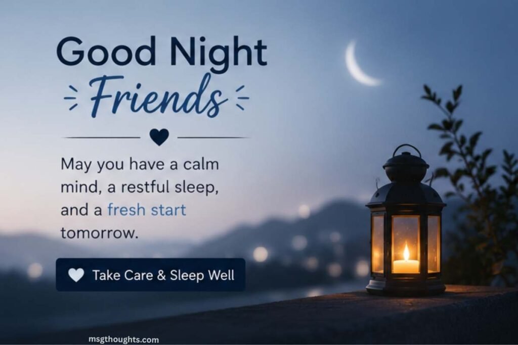 Funny Good Night Wishes for Friends