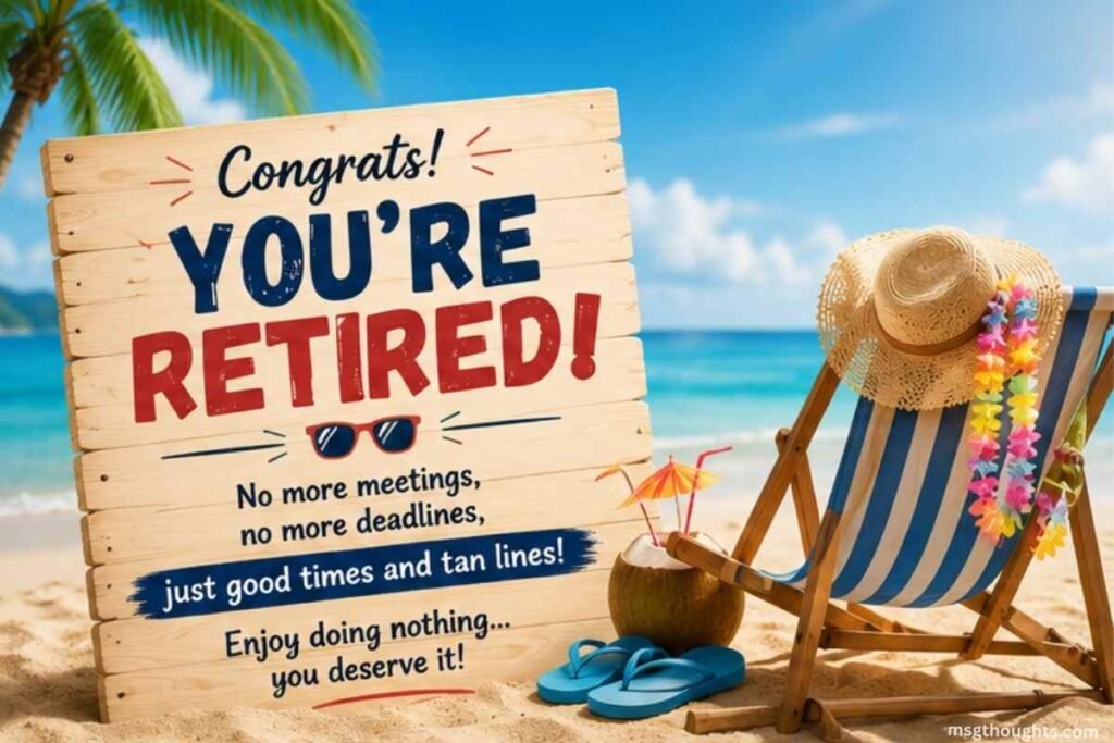 Funny Happy Retirement Wishes