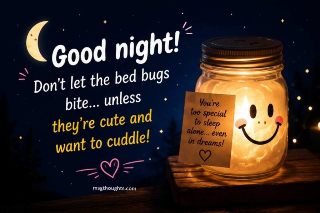 Funny Good Night Messages for Someone Special