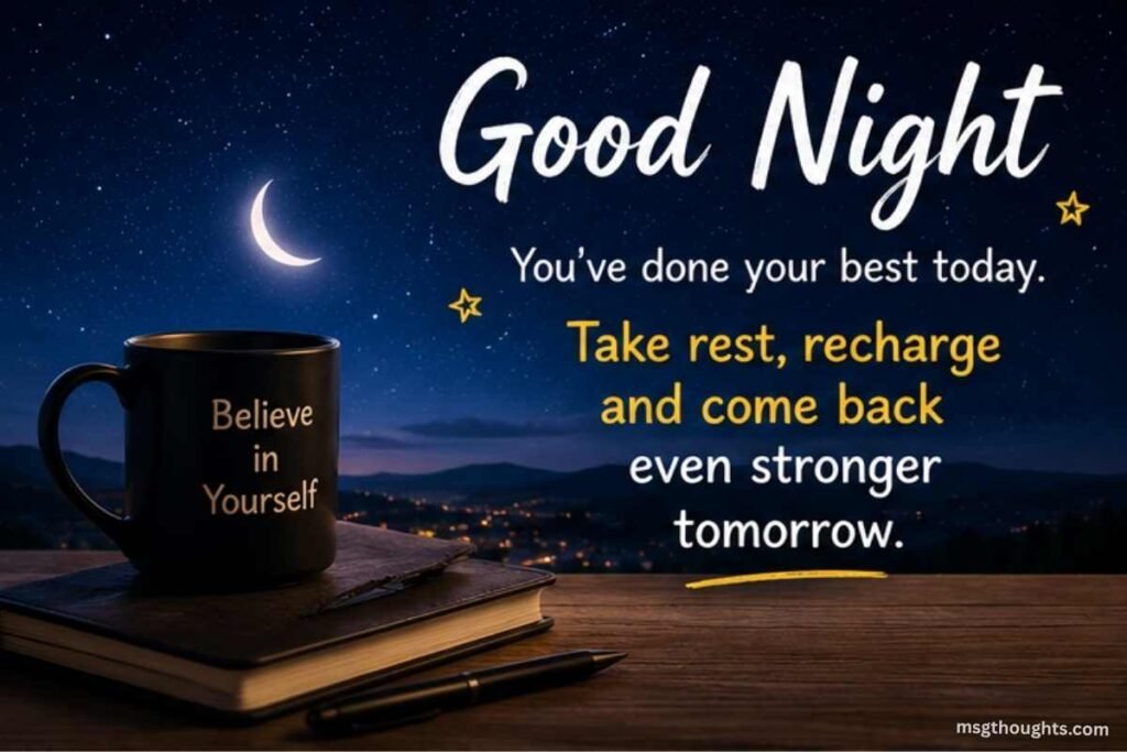 Good Night Message for Him Today