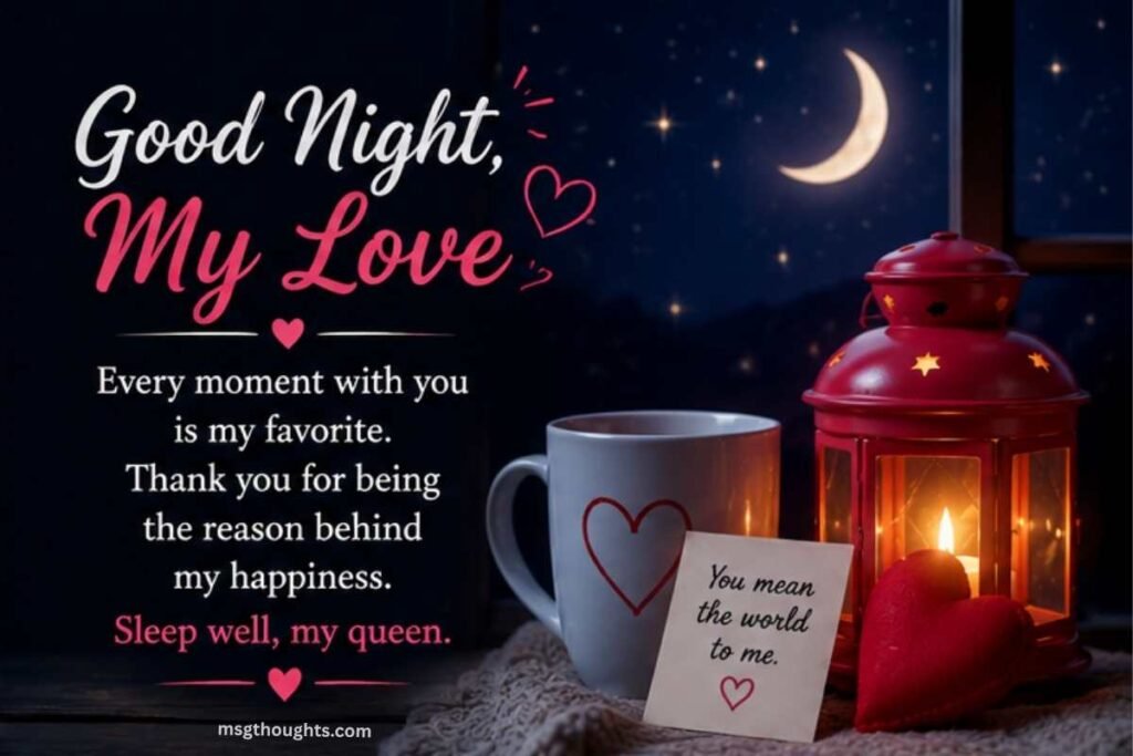 Good Night Messages for Girlfriend