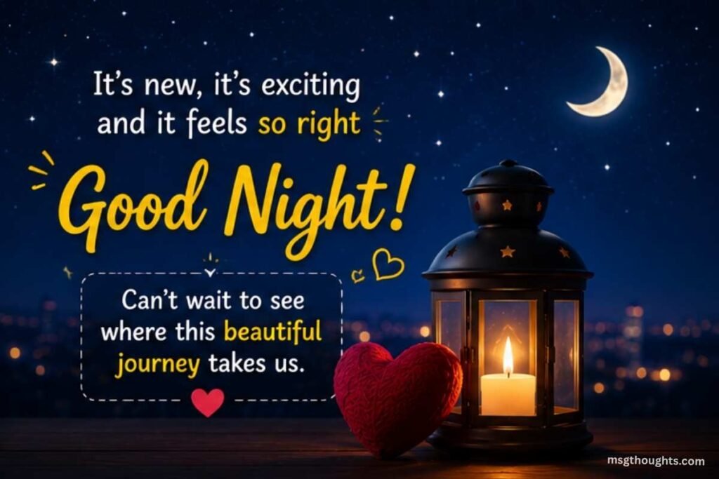 Good Night Messages for New Boyfriend