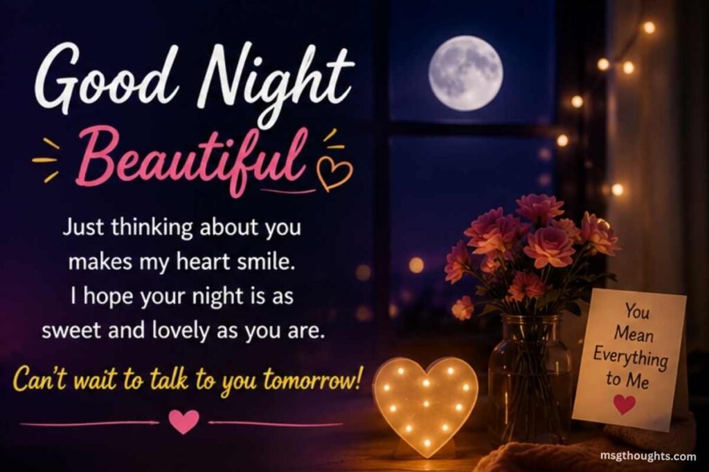 Good Night Messages for a Girl You Like