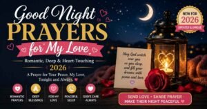 Good Night Prayers for My Love