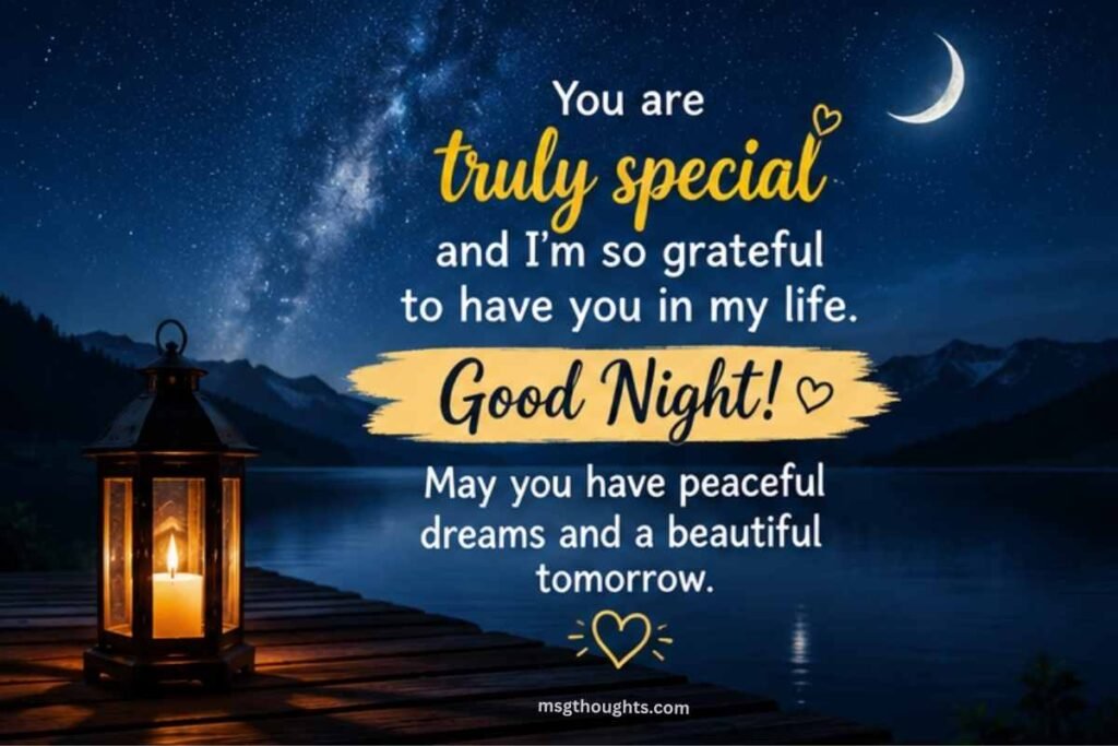 Good Night Wishes for Someone Special