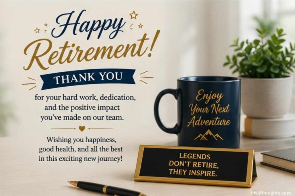 Happy Retirement Wishes for Coworker