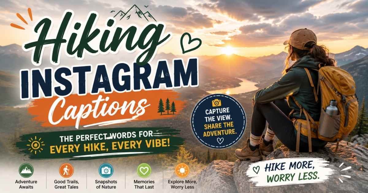 hiking instagram captions