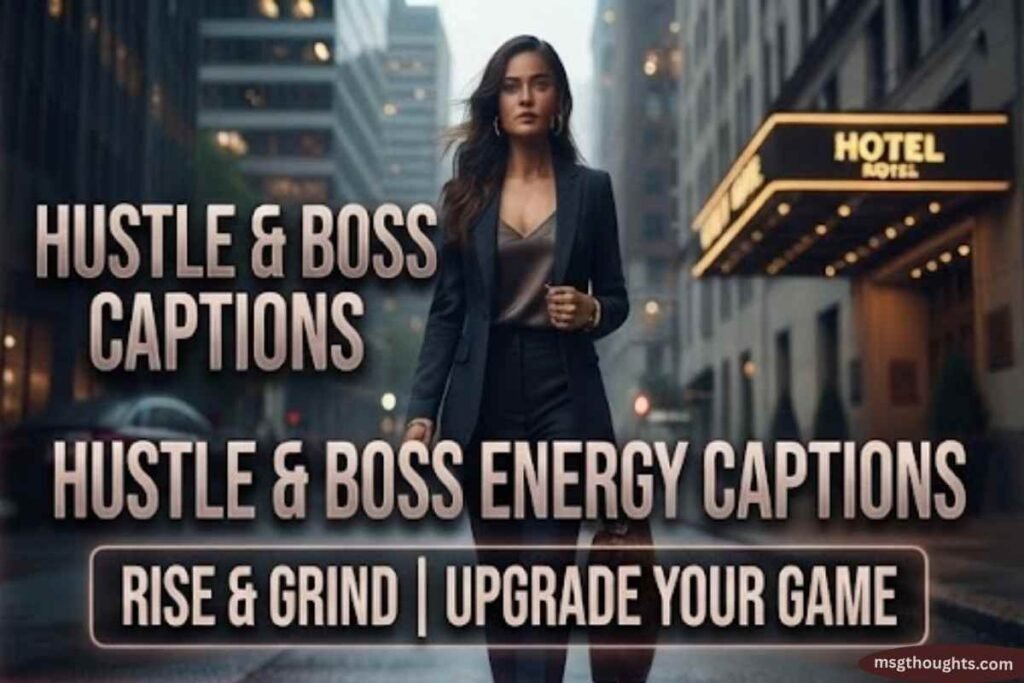 Hustle & Boss Energy Captions