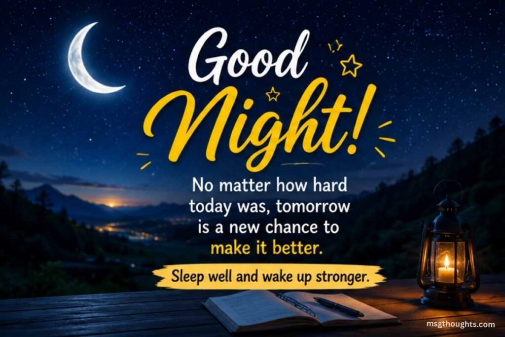 Inspirational Good Night Wishes