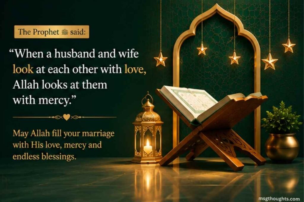Quranic & Hadith-Inspired Marriage Wishes