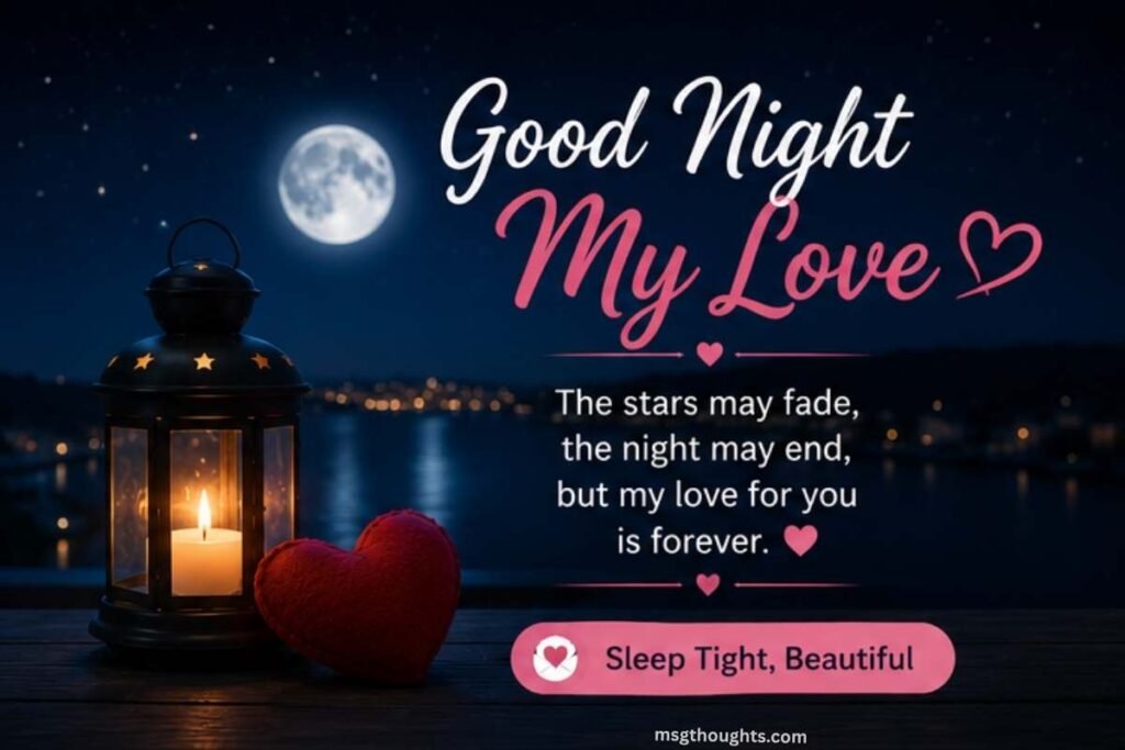 Romantic Good Night Messages for Wife