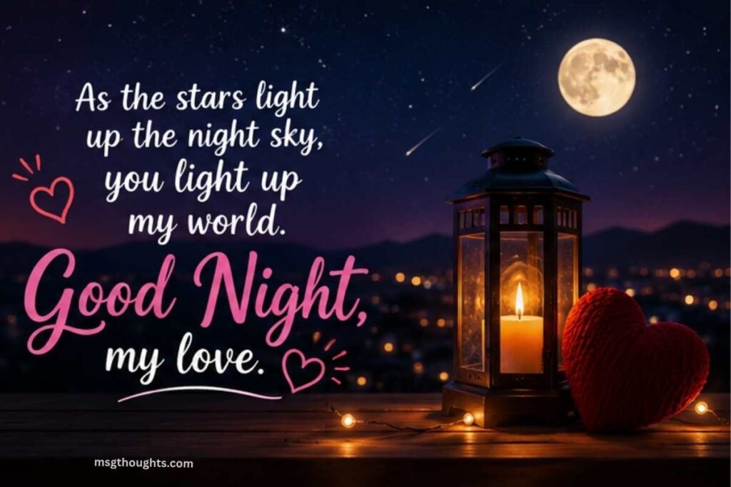 Romantic Good Night Wishes