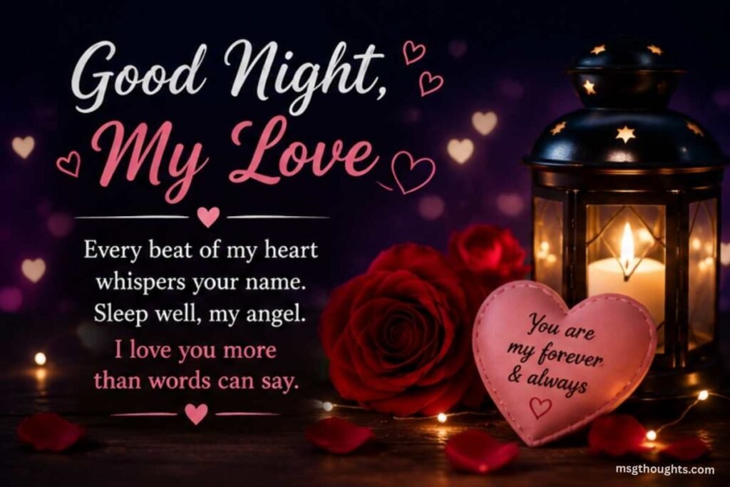 Romantic Good Night Messages for Her