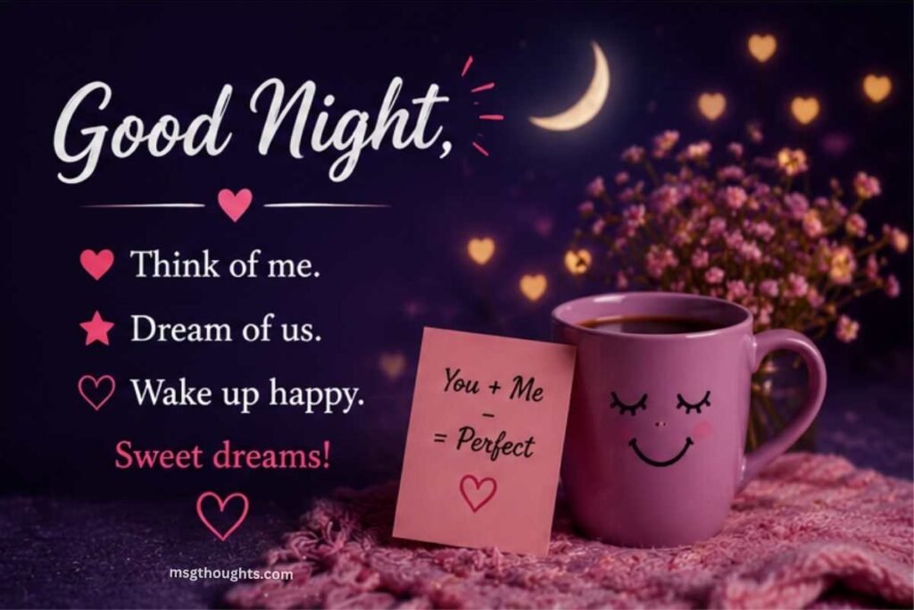 Short Good Night Messages for Her