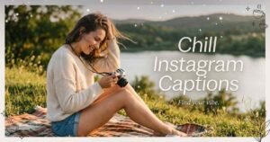 Best Chill Instagram Captions