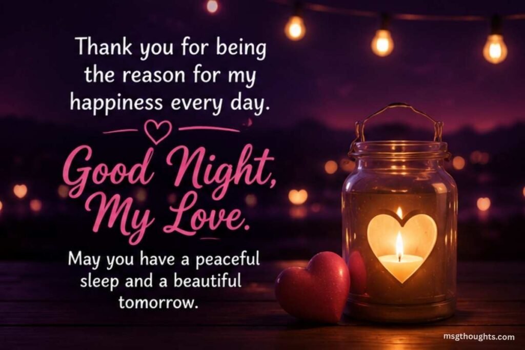Emotional Good Night Messages for Boyfriend