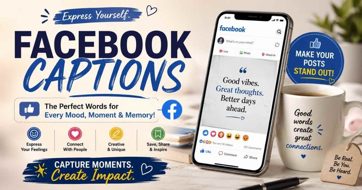 facebook captions