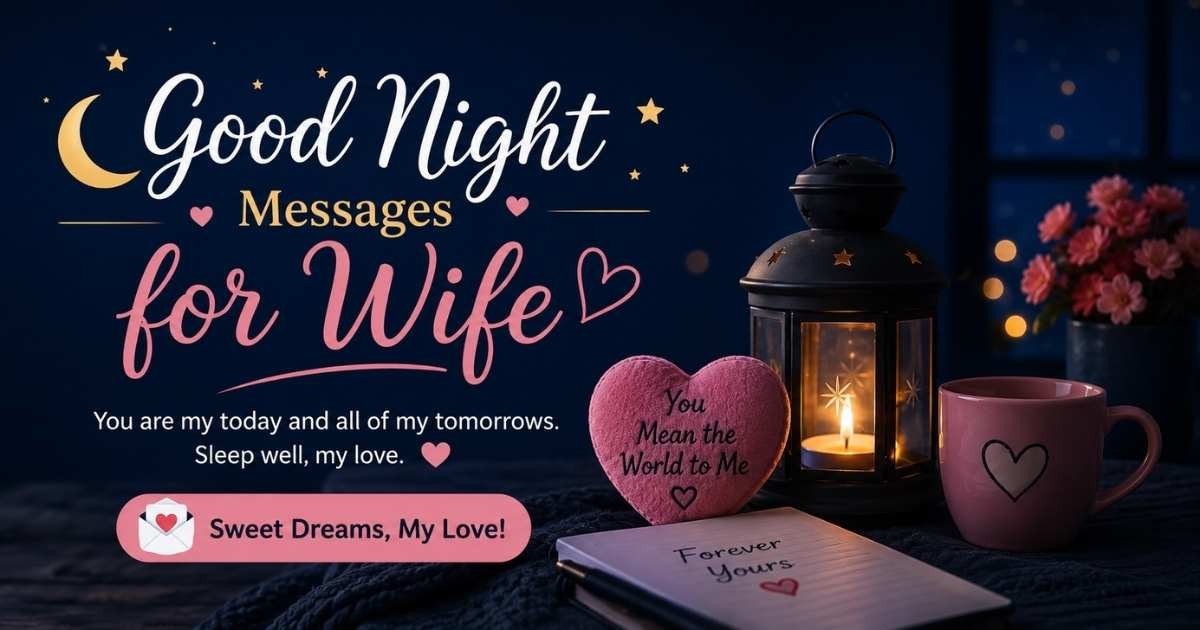 good night messages for wife