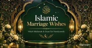 Islamic Marriage wishes