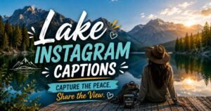lake instagram captions