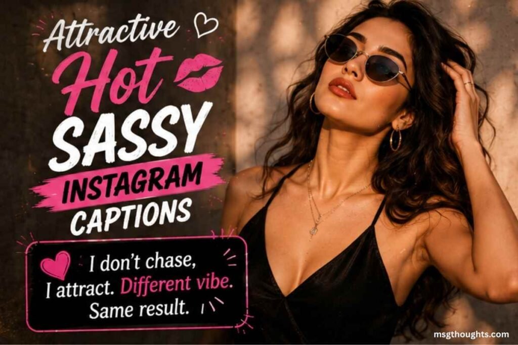Attractive Hot Sassy Instagram Captions