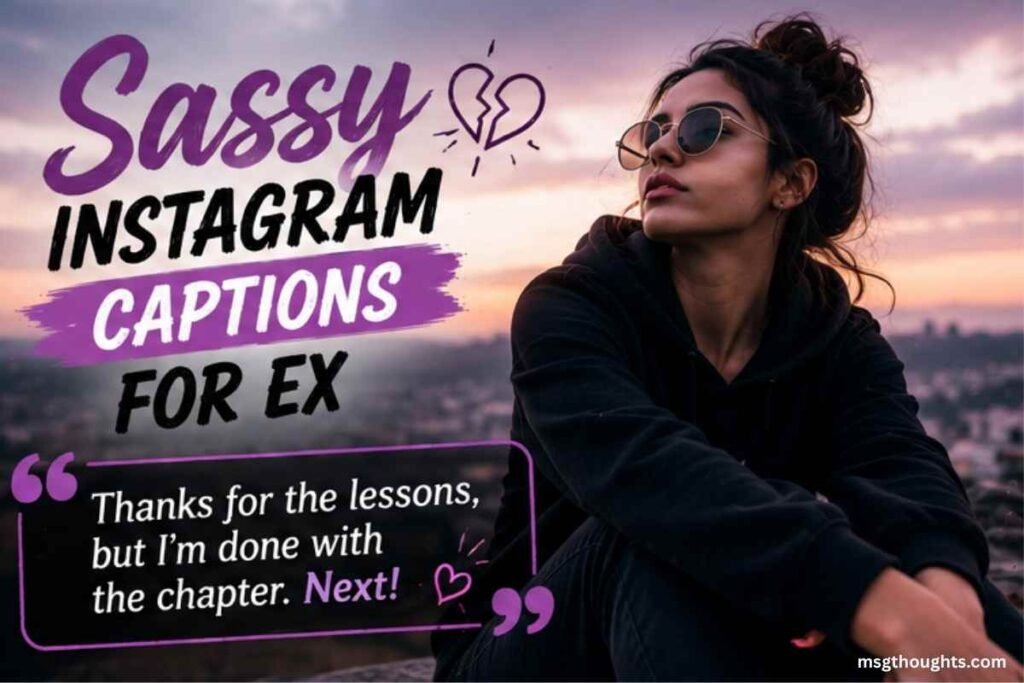 Sassy Instagram Captions for Ex