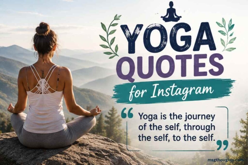 Yoga Quotes for Instagram